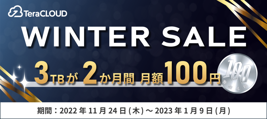 TeraCLOUD 2022 wintersale